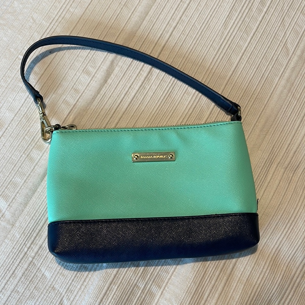 NWOT Banana Republic Synthetic Leather Clutch/Wristlet